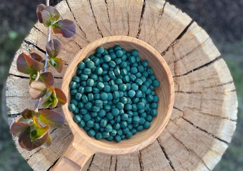 Spirulina The power of Aztecs 100 natural Harmony is Life